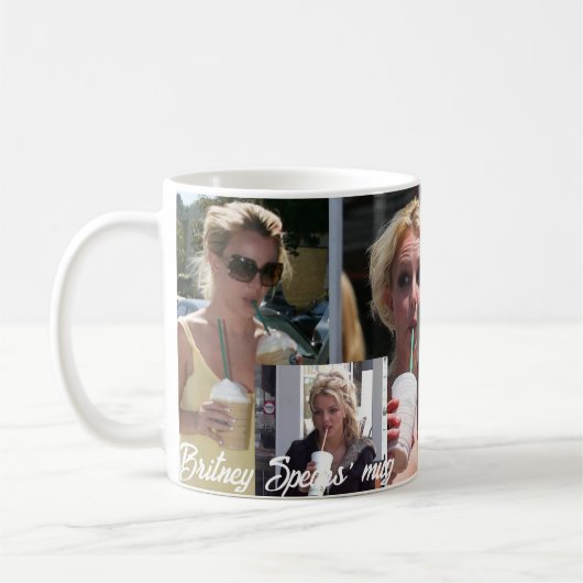 Britney Spears' mug (Gauche)