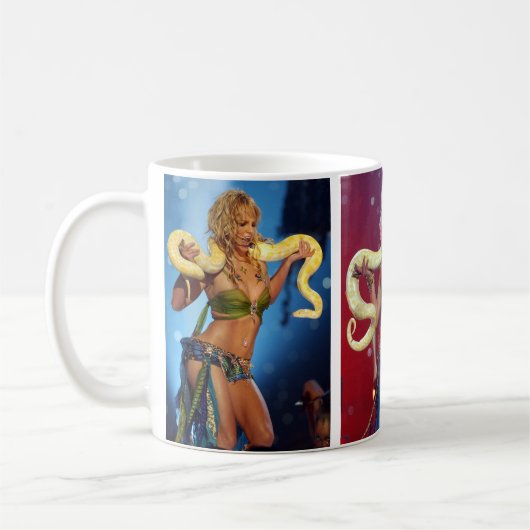 Britney Spears Snake Mug (Gauche)