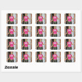 Britney Vierkante Sticker (Vel)