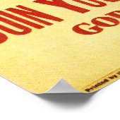 Britons wil je, Heer keuchener Poster (Hoek)