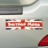 BRITPOP MEER  Union Jack-Bumpersticker Bumpersticker (Op auto)