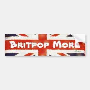 BRITPOP MEER Union Jack-Bumpersticker Bumpersticker