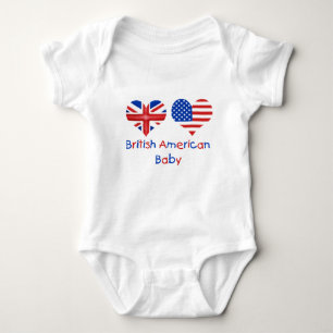 Brits Amerikaans Baby Romper