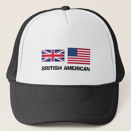 Brits Amerikaans Trucker Pet (Voorkant)