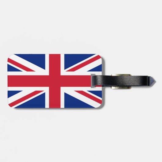 Brits Bagagelabel (Achterkant horizontaal)