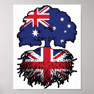 Brits Brits Australisch - Australisch - Boom - Roo Poster