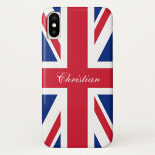 Brits Brits Vlaggenunie iPhone X Hoesje