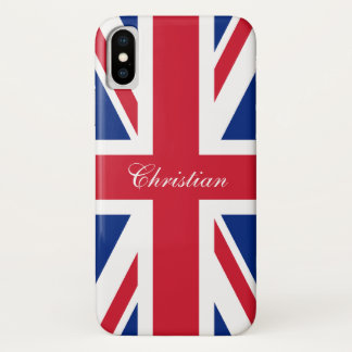 Brits Brits Vlaggenunie iPhone X Hoesje