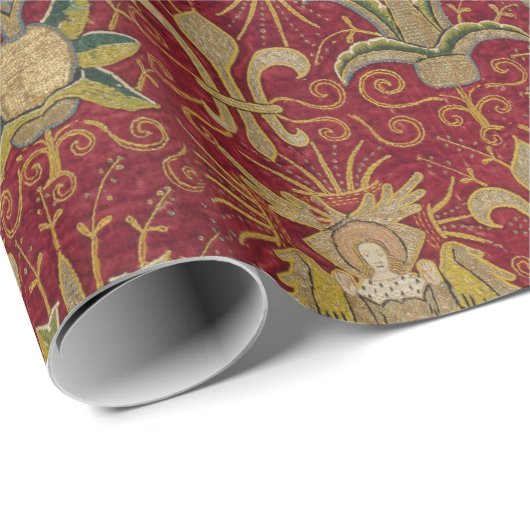 Brits Brocade Pattern Cadeaupapier (Rol Hoek)