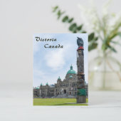 Brits-Colombiaanse parlement - Victoria, Canada Briefkaart (Staand voorkant)