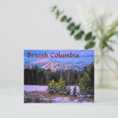Brits Columbia Briefkaart (Staand voorkant)