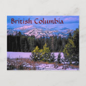 Brits Columbia Briefkaart (Voorkant)