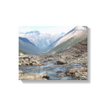 Brits-Columbia Canadese Glacial Creek Canvas