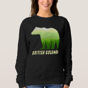 Brits Columbia Grizzly beer in het Canadese bos Trui