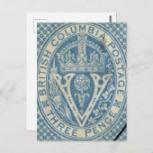 Brits Columbia Travel Briefkaart (Voorkant / Achterkant)
