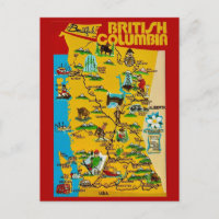 Brits-Columbia Vintage Ansichtkaart