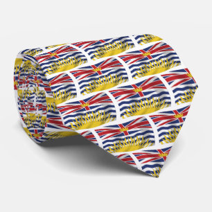 Brits-Columbia vlag stropdas