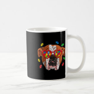 Brits Engels Bulldog Dog Puzzel Gles Awareness Koffiemok