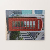 Brits Engels Oude Telefoon Booth Puzzel (Horizontaal)