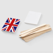 Brits EU-vlag Engelse pride bruiloft Handwaaier (Niet-gemonteerd)