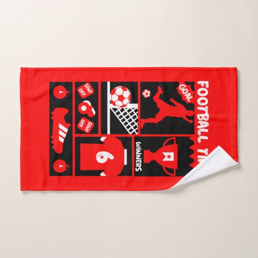 Brits Football Bad Handdoek (Handdoek)