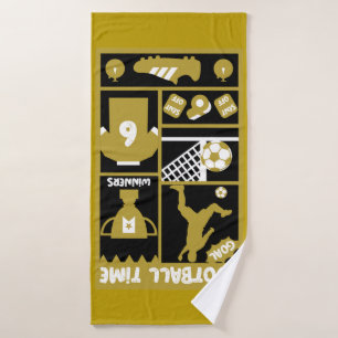Brits Football Badhanddoek