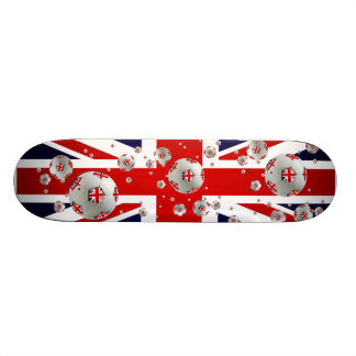Brits Football ballen Unieschandvlag Skateboard