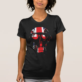 Brits gasmasker t-shirt