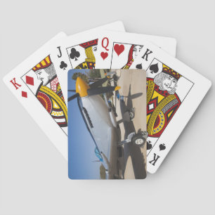 Brits gebouwde Spitfire jager Pokerkaarten