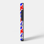 Brits gestileerd poedelpatroon iPhone hoesje (Linkerkant)