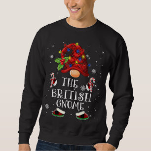 Brits Gnome Buffalo met kerstboom Trui