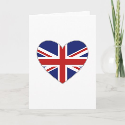 Brits hart kaart (Voorkant)