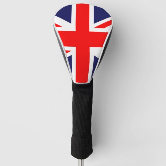 Brits Hoesje van de Vlag Golf Golfheadcover (Voorkant)