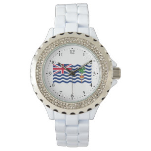 Brits Indisch Oceaan Territorium Vlag Horloge