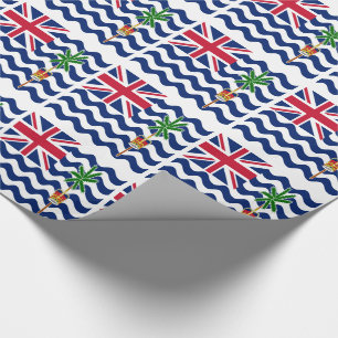 Brits Indische Oceaanterritorium Vlag Cadeaupapier