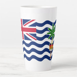 Brits Indische Oceaanterritorium Vlag Latte Mok