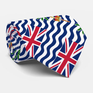 Brits Indische Oceaanterritorium Vlag Stropdas