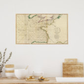 Brits Kanaal, Golf van Biskaje Poster (Keuken)