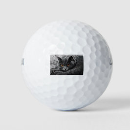 Brits Kat Shorthair Golfballen