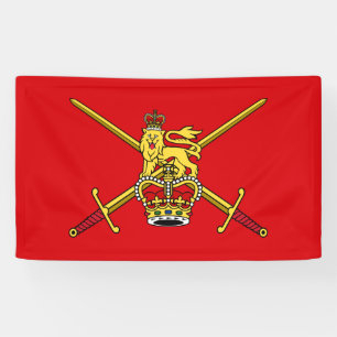 Brits leger (Britse militaire dienst) Spandoek