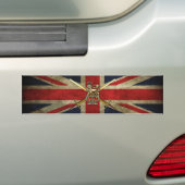 Brits leger bumpersticker (Op auto)