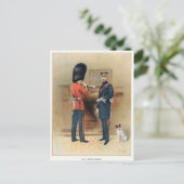 Brits leger - Schots bewakers Briefkaart (Staand voorkant)