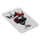 Brits Pet vanmiddag Tea Magneet (Rechterzijde)