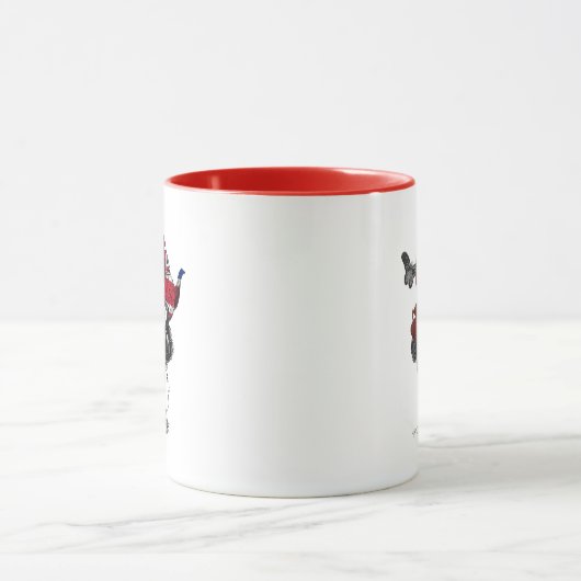 Brits Pet vanmiddag Tea Mok (Midden)