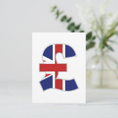 Brits pond briefkaart (Staand voorkant)