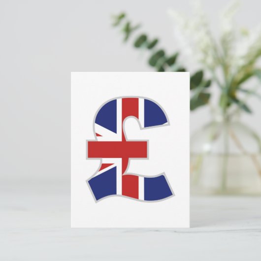 Brits pond briefkaart (Staand voorkant)