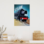  Brits Poster voor stoomlocomotieven (Keuken)