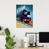  Brits Poster voor stoomlocomotieven (Thuiskantoor)