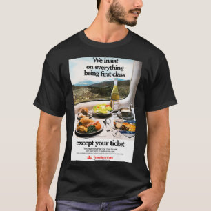 Brits Poster voor treinreizigers - tweede klas T-shirt