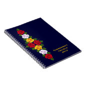 Brits roos notitieboek (Rechterzijde)